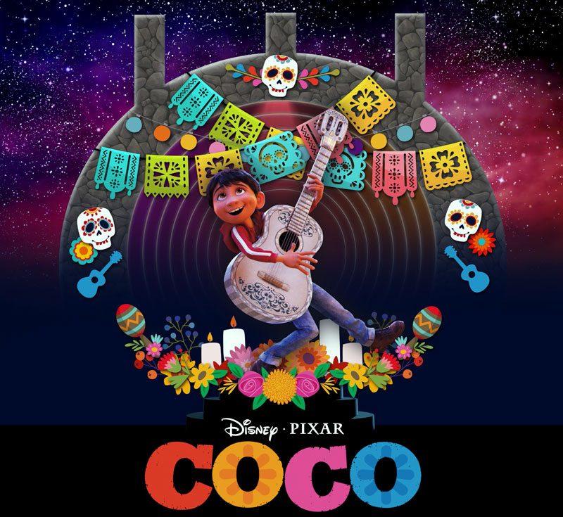 “Coco”, from Disney and Pixar, arrives at the Hollywood Bowl for the