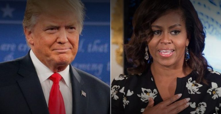 Donald Trump and Michelle Obama, the most admired by Americans in 2020, according to a poll